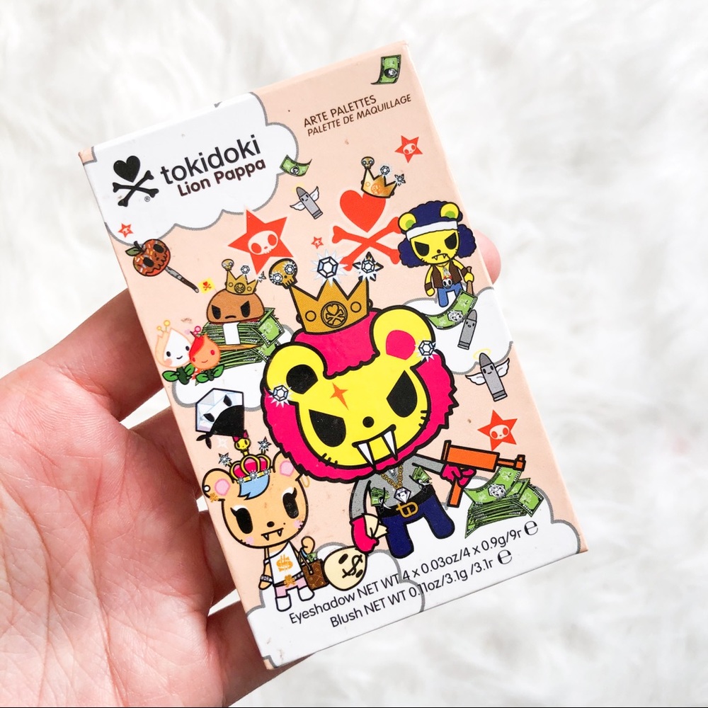 Tokidoki Lion Pappa Eyeshadow & Blush Palette